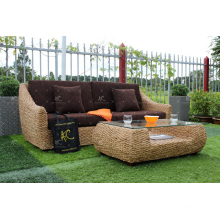 Hot Sales 2017 Indoor Natural Water Hyacinth Sofa Set from Vietnam